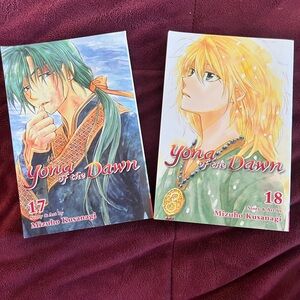 Yona of the Dawn books volumes 17 & 18